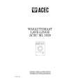 ACEC ML1020 Owners Manual